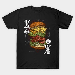 King Of Spades Burger Lover T-Shirt